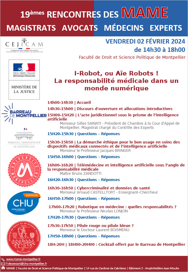 19 èmes Rencontres des MAME 2024